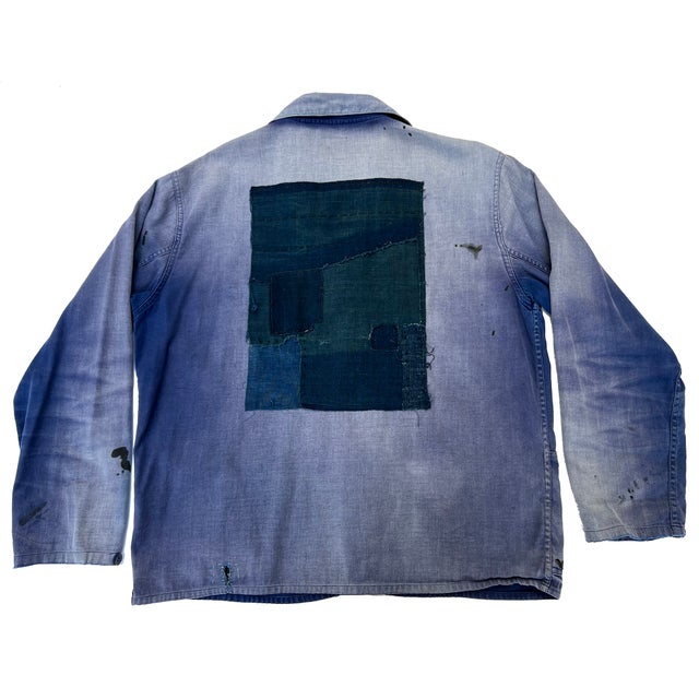 【美品】Needles Chore Coat-Indigo(Patchwork) Needles Indigo Chore Coat Needles