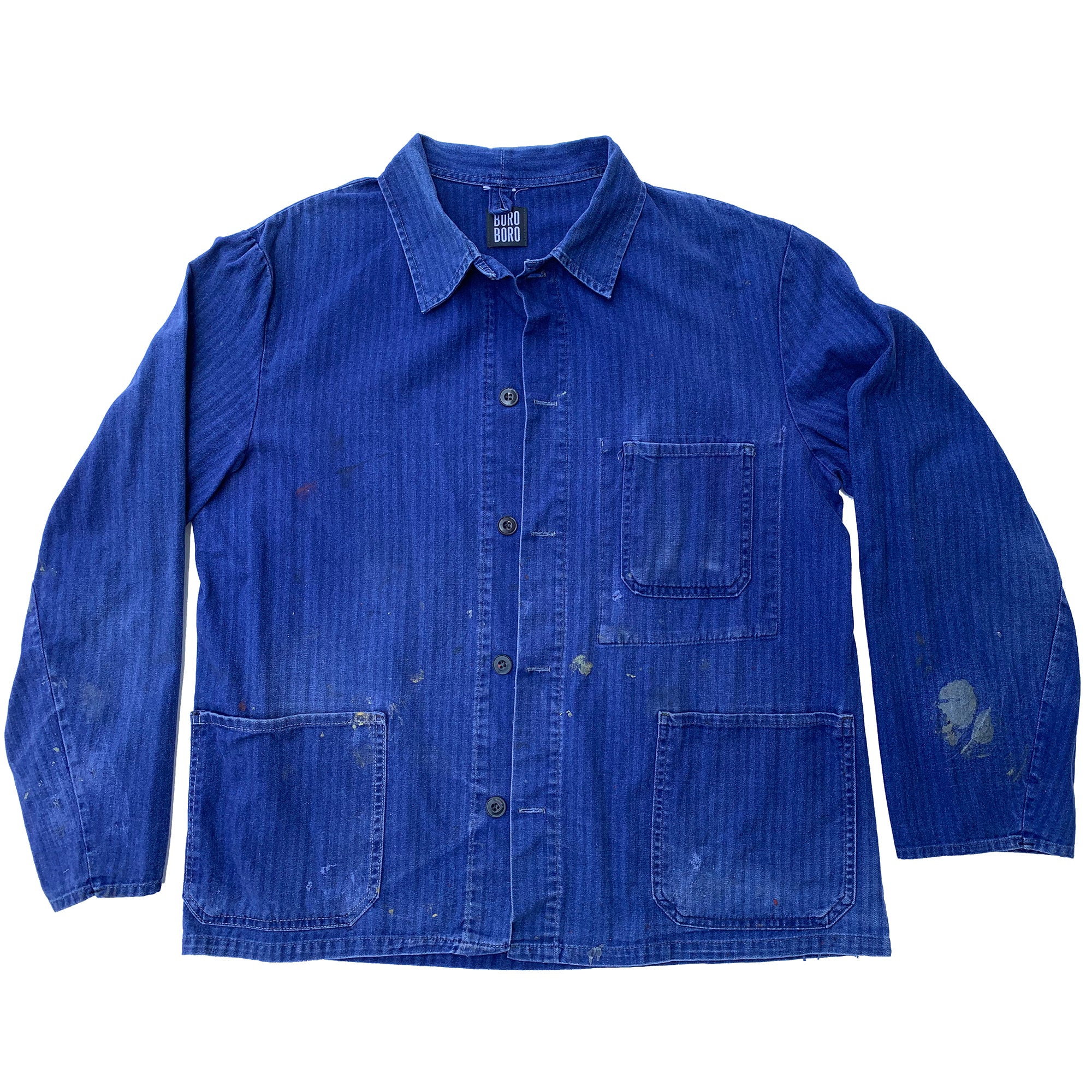 Indigo Chore Coat 218 BORO BORO
